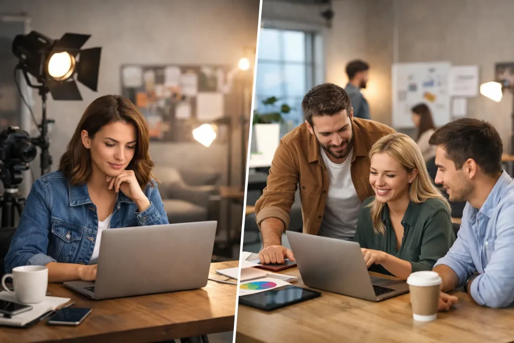 Freelance mi Ajans mı? Markanız İçin Doğru Seçim