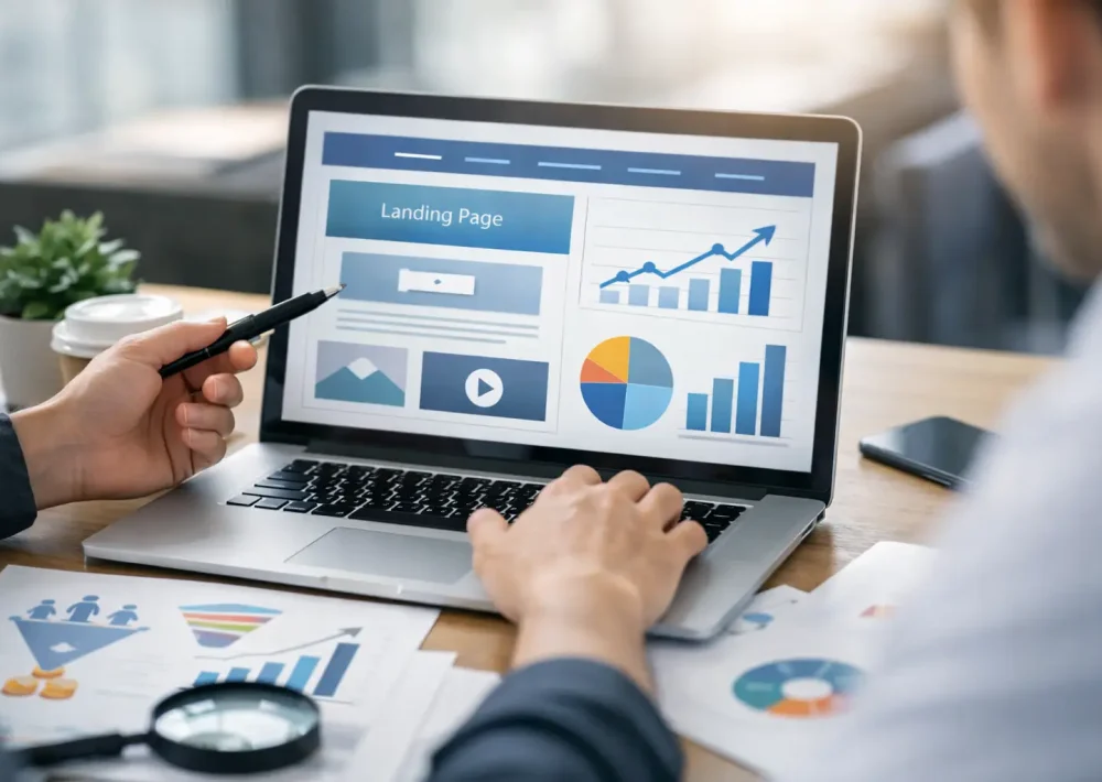 Landing Page Optimizasyonu ile Daha Çok Dönüşüm